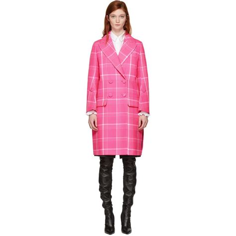 fendi coat with pink fur|fendi women' s trench coats.